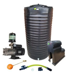 Water tank Combo Executive: 1000l Water tank & 1.5kw Intelli VSD Booster pump — product photo