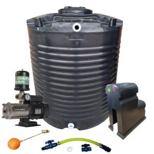 Water tank Combo Executive: 2200l Water tank & 0.75kw Intelli VSD Booster pump — product photo