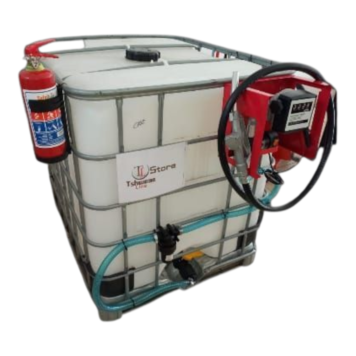 IBC Tank Diesel Bowser xe2x80x94 view 2
