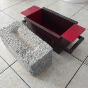 Hand-Pressed V Block Mould xe2x80x94 product photo