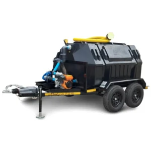 2500l Honey sucker trailer Horizontal braked-unit xe2x80x94 product photo