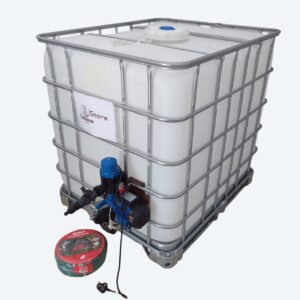 IBC Tank with Water Pump xe2x80x94 product photo