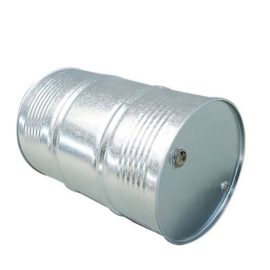 New 210 Litre Close Top Galvanised Steel Drum xe2x80x94 view 3