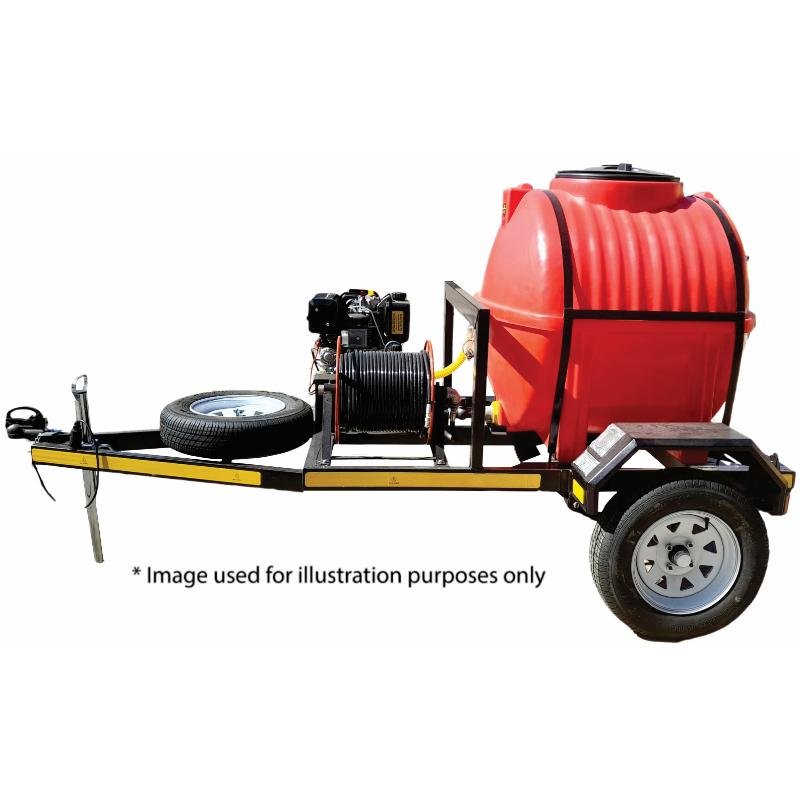 650L Jetting Machine Trailer Horizontal unbraked xe2x80x94 view 3