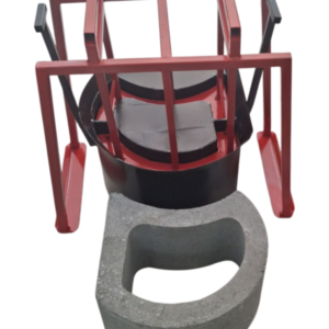 Round Wall Retaining Block Machine xe2x80x94 product photo