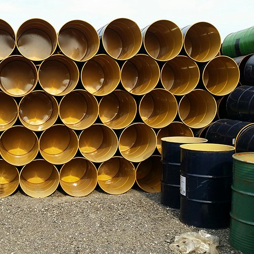 New 210 Litre Open Top Steel Drums With Coated Interior xe2x80x94 view 2