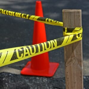 Barrier Tape & Post Kit (50m)