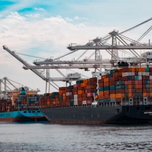Bulk handling and stacked industrial storage containers