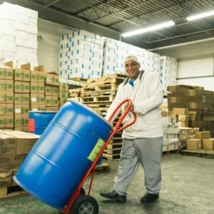Manual Drum Lifter & Trolley