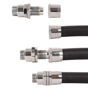 Reusable Hose Fitting – Swivel 1″ xe2x80x94 product photo