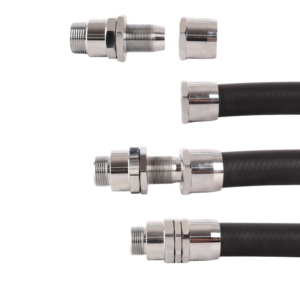 Non-Swivel 3/4″ Reusable Hose Fitting xe2x80x94 product photo