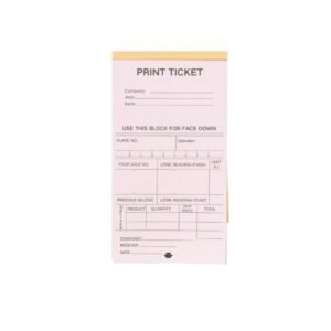 M-Series Ticket Printer Booklets for Bulk Flowmeter xe2x80x94 product photo