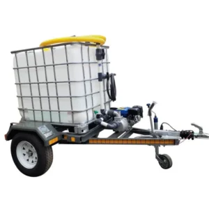 1000l Water Bowser trailer 2.8bar-1-outlet Flowbin™ braked xe2x80x94 product photo