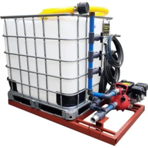 1000l Water Bowser trailer 9.5bar-3-outlet Flowbin™ braked xe2x80x94 product photo