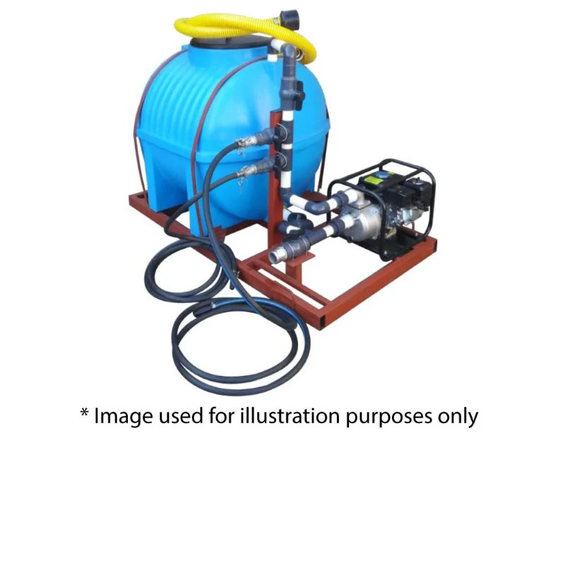 650l Water Bowser 7bar-1-outlet bakkie sakkie unit xe2x80x94 product photo